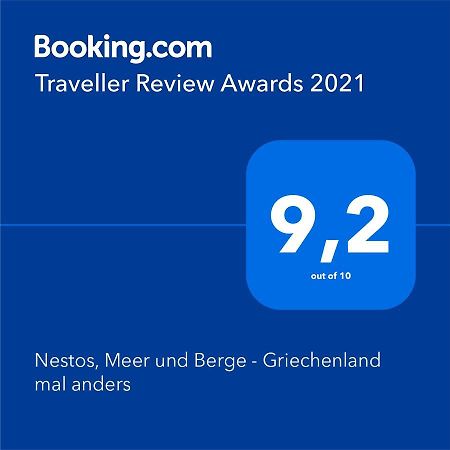 Nestos, Meer Und Berge - Griechenland Mal Anders Zarkadhiá Екстериор снимка